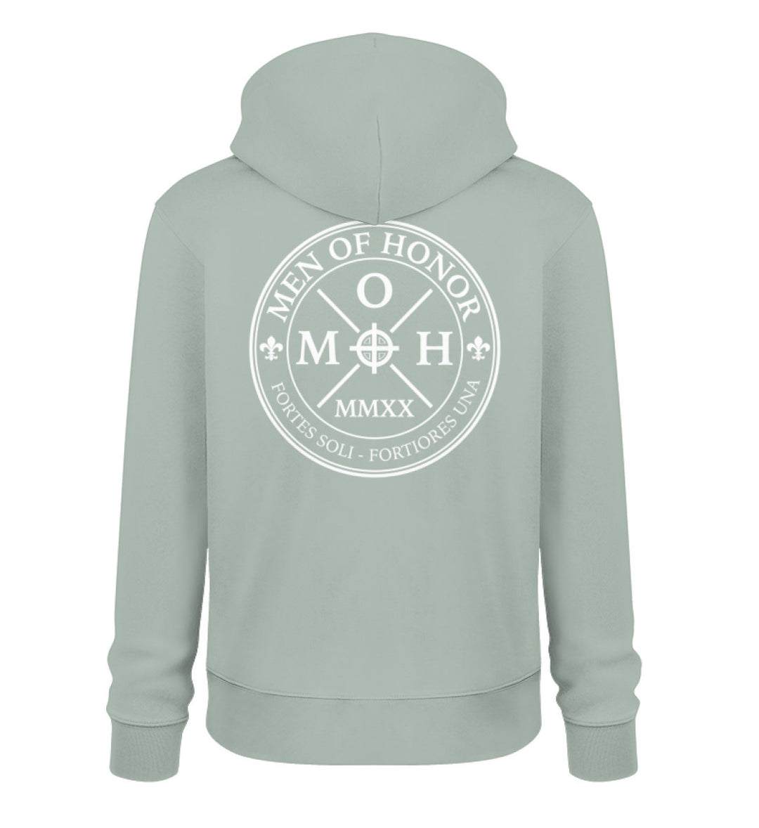 Invictus - Signature bold MOH Organic Hoodie Aloe