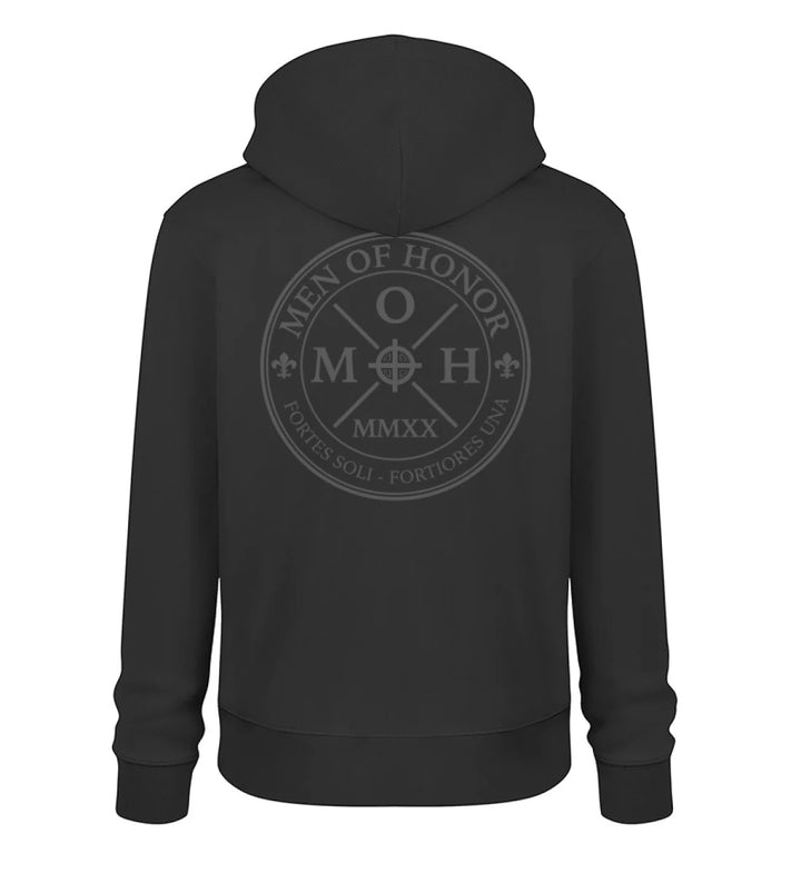 Invictus - Signature bold MOH Organic Hoodie Black