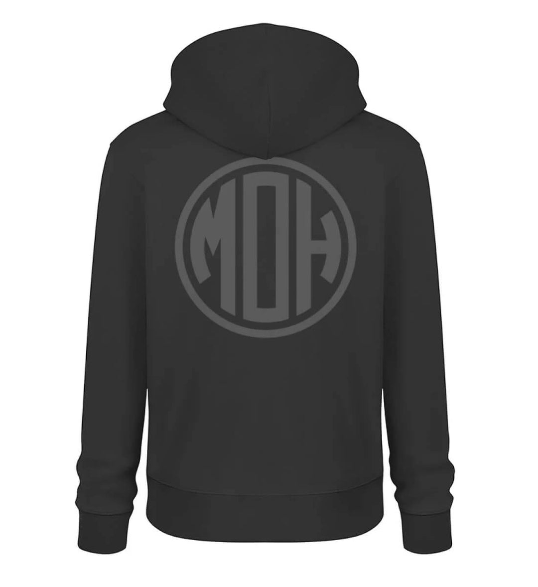 Invictus Maneo - Iconic bold MOH Organic Hoodie Black