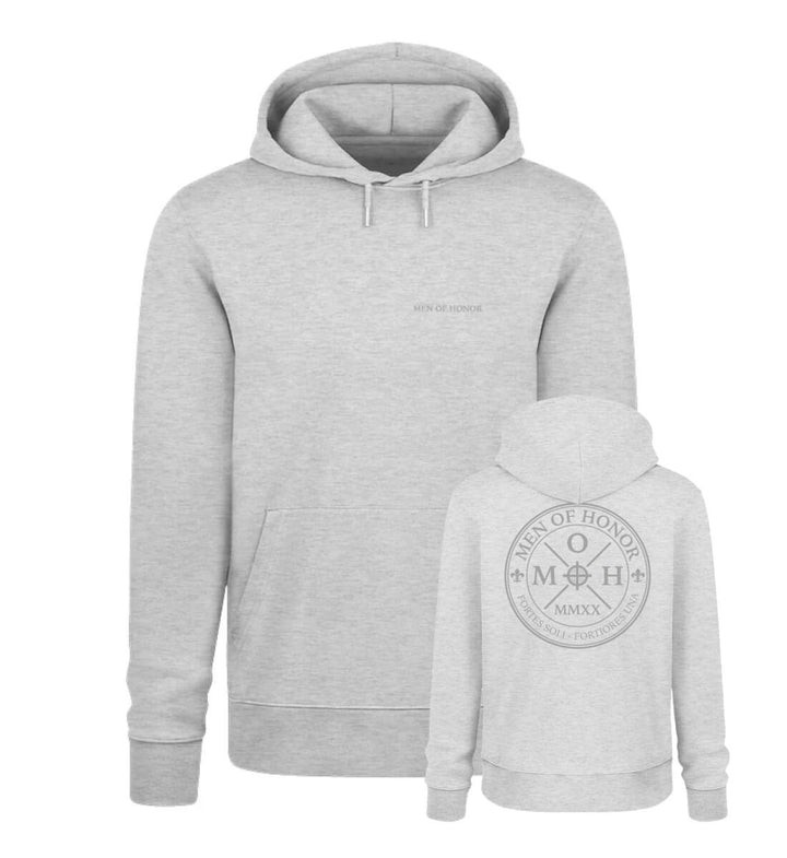 Invictus - Signature bold MOH Organic Hoodie Heather Grey