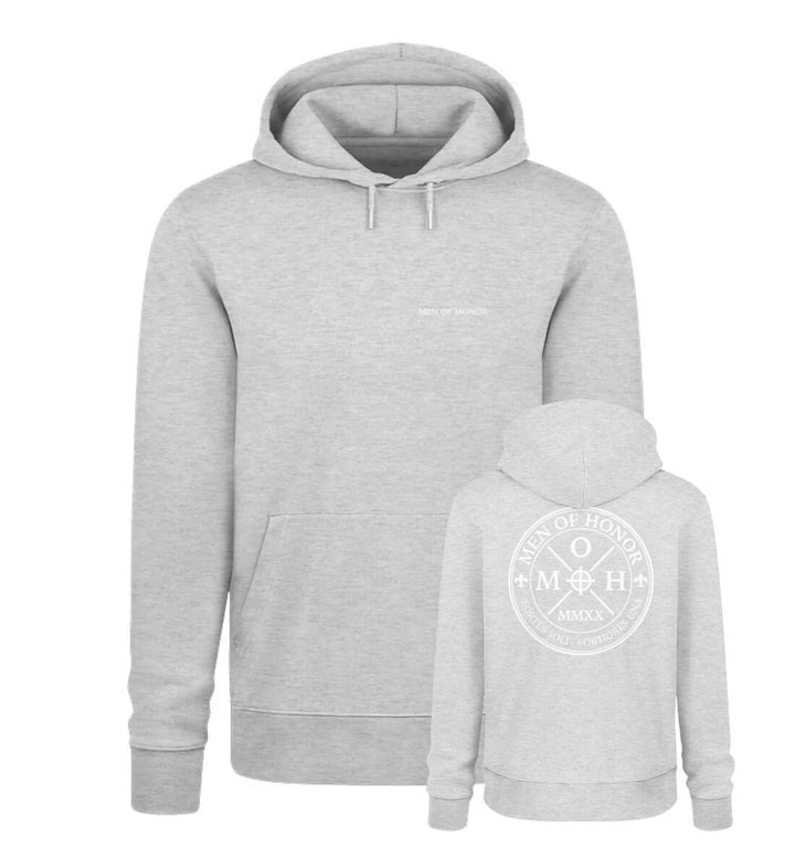 Invictus - Signature bold MOH Organic Hoodie Heather Grey