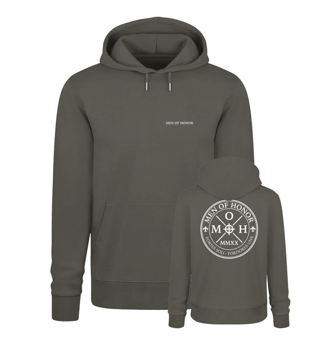 Invictus - Signature bold MOH Organic Hoodie Khaki