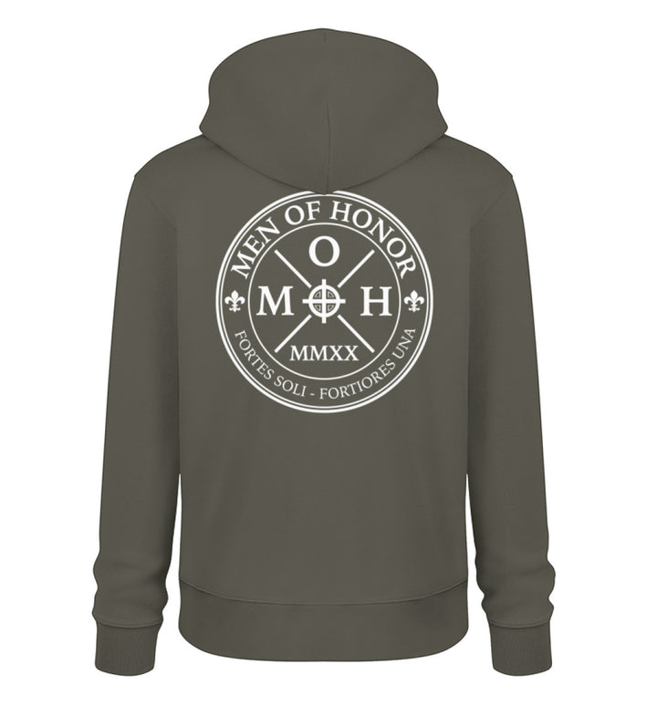 Invictus - Signature bold MOH Organic Hoodie Khaki