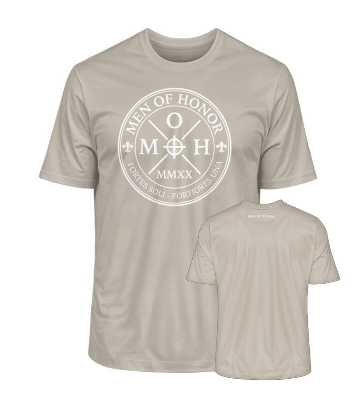 Semper Fidelis - Signature brave MOH Organic Herren T-Shirt Desert Dust (white)