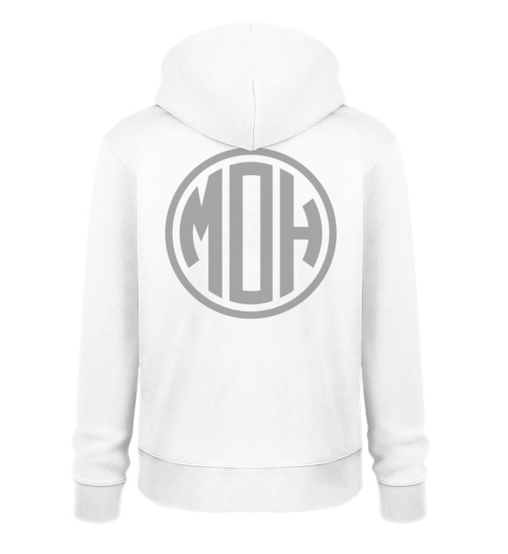 Invictus Maneo - Iconic bold MOH Organic Hoodie White