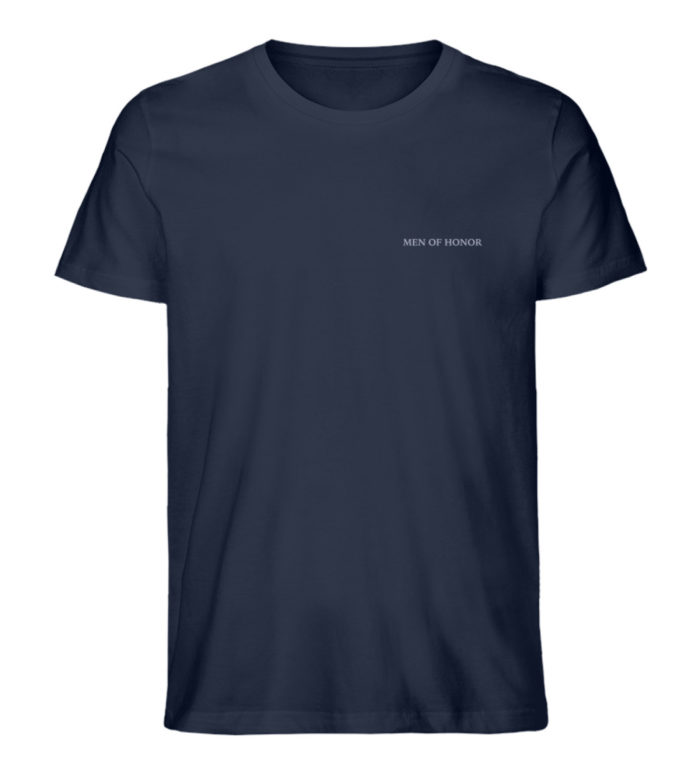 MOH T-Shirt French Navy FMOHBCIRSBL - Herren Premium Organic Shirt-6887
