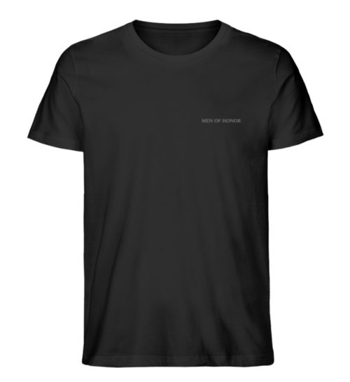 MOH T-Shirt Black FMOHBCIRDGR - Herren Premium Organic Shirt-16