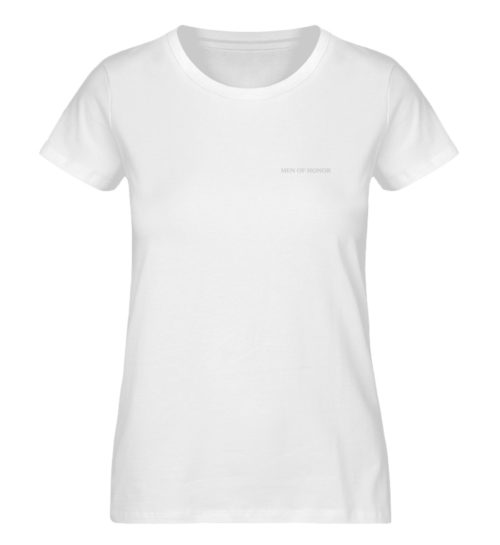 MOH T-Shirt F White FMOHBCIRLGR - Damen Premium Organic Shirt-3